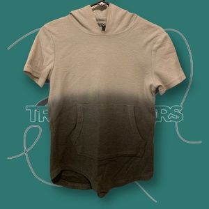 Tan / Olive Ombre Shirt